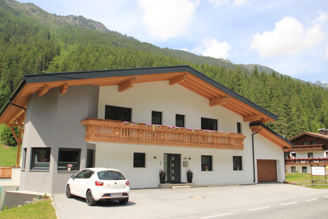 Apart Bergglueck Sankt Leonhard im Pitztal Εξωτερικό φωτογραφία